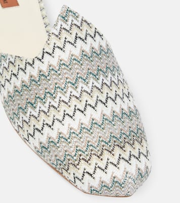 Slippers in canvas a zig-zag | Missoni