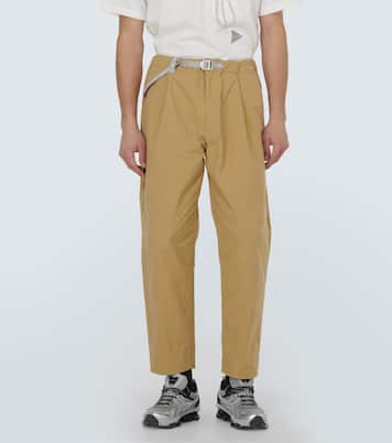Technical tapered pants | And Wander