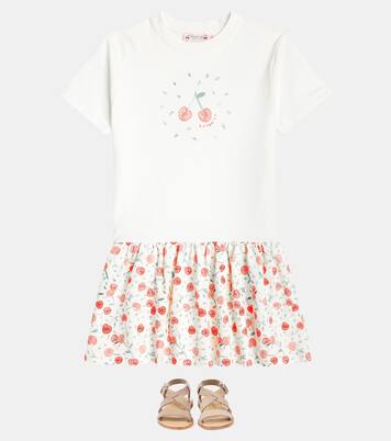 Robe Amaia imprimée en coton | Bonpoint