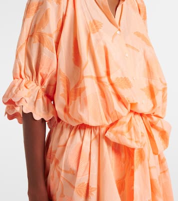 Abito chemisier in cotone con stampa | Juliet Dunn