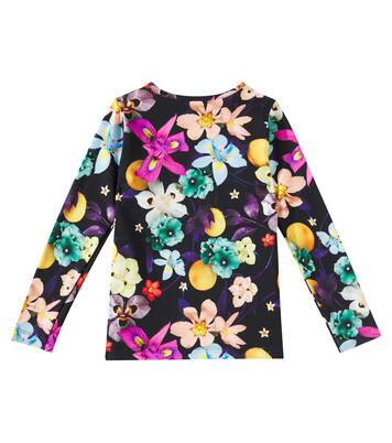 Rose floral cotton-blend top | Molo