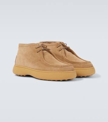 Suede lace-up boots | Tod's