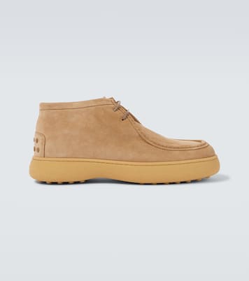 Suede lace-up boots | Tod's