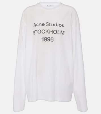 T-Shirt aus einem Baumwollgemisch | Acne Studios