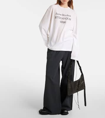 T-Shirt aus einem Baumwollgemisch | Acne Studios