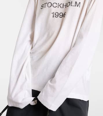 T-Shirt aus einem Baumwollgemisch | Acne Studios