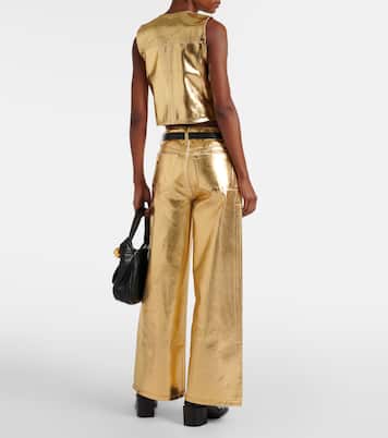 Weste aus Denim | Ganni