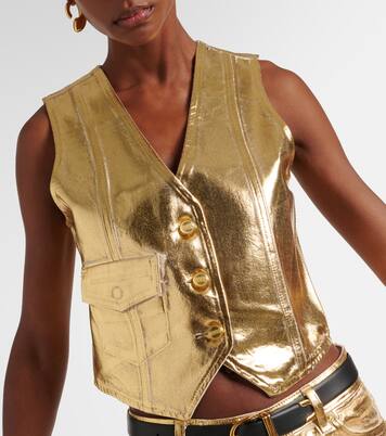 Weste aus Denim | Ganni