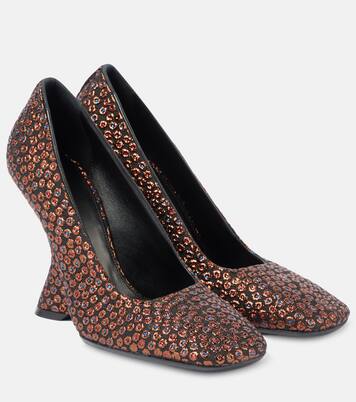 Wedges aus Jacquard | Dries Van Noten
