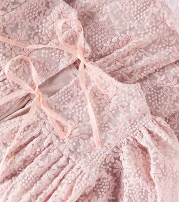 Robe brodée en coton mélangé | Petite Amalie  