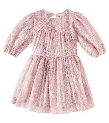 Robe brodée en coton mélangé | Petite Amalie  