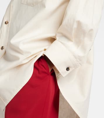 Camisa de lino y algodón | Bottega Veneta