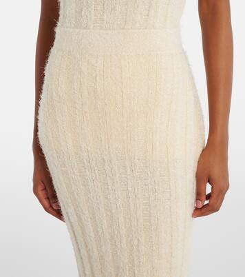 Maxirock Claire aus Seide und Kaschmir | Khaite