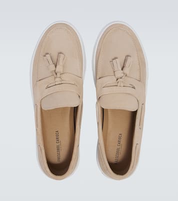 Monta tassel suede loafers | Frescobol Carioca