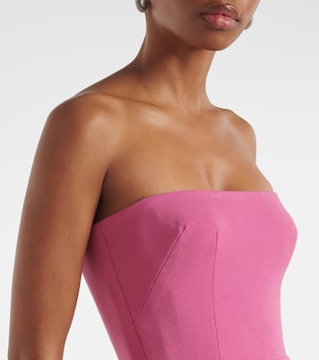 Robe midi bustier | Alex Perry