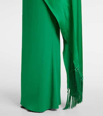 One-Shoulder-Robe Berenson aus Satin | Taller Marmo