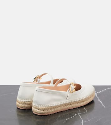 Espadrilles Elda aus Leder | Gianvito Rossi