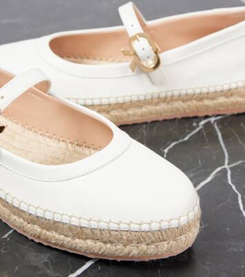 Espadrilles Elda aus Leder | Gianvito Rossi