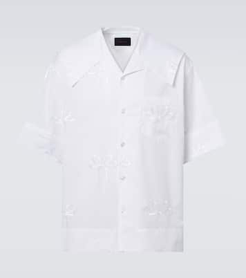 Embroidered cotton shirt | Simone Rocha