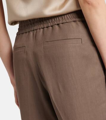 Gerade Mid-Rise-Hose | Brunello Cucinelli