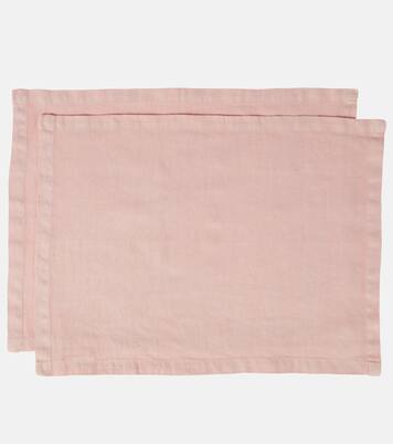 Set of 2 linen placemats | Once Milano