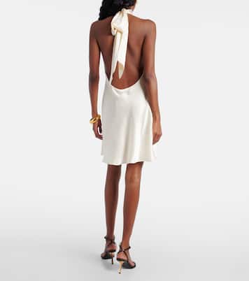 Capucine silk satin minidress | Rixo