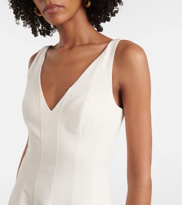 Bridal - Abito midi Marieta in misto cotone | Staud