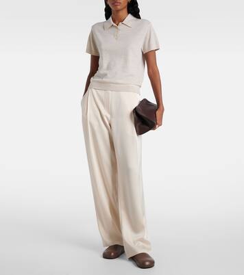 James wool polo shirt | Leset