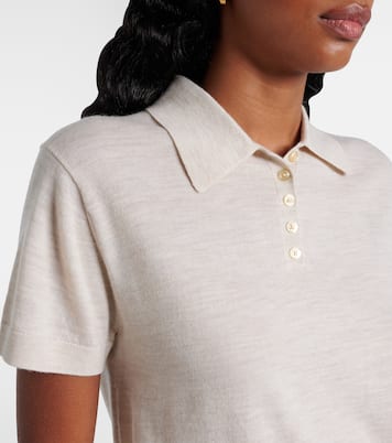 James wool polo shirt | Leset