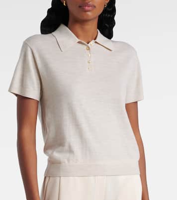 James wool polo shirt | Leset