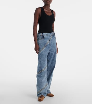 Ballerinas aus Veloursleder | Alaïa