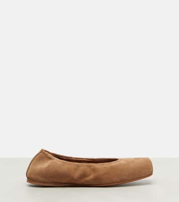 Ballerinas aus Veloursleder | Alaïa