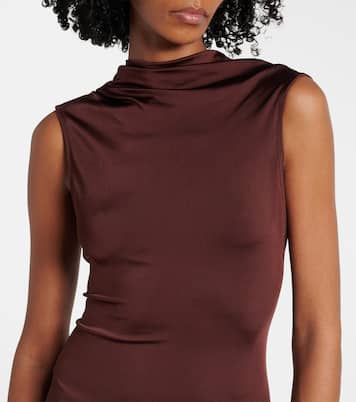 Draped jersey gown | Victoria Beckham