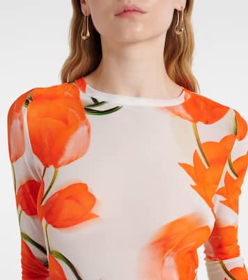 Vestido largo Selene floral | Alexandra Miro