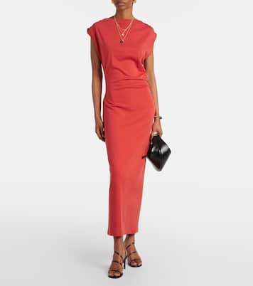 Robe longue en jersey de coton | Vince