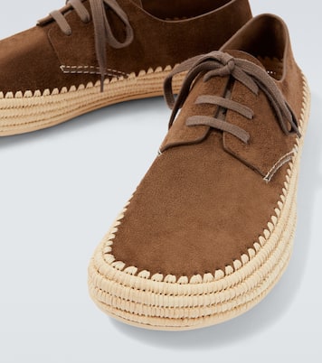 Rio suede lace-up shoes | Loewe