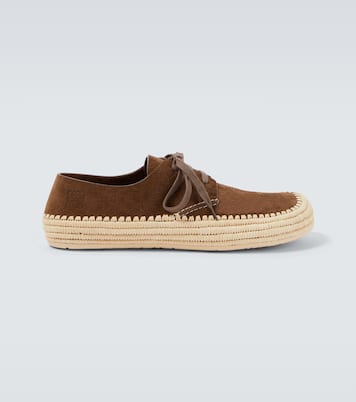Rio suede lace-up shoes | Loewe