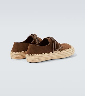 Rio suede lace-up shoes | Loewe