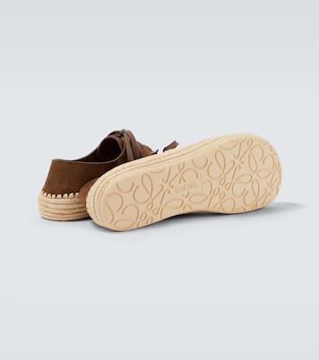 Rio suede lace-up shoes | Loewe
