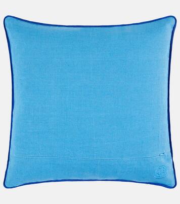 Playa Sailboat linen cushion | Jonathan Adler