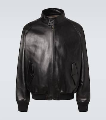 Chaqueta bomber de piel | A.Presse