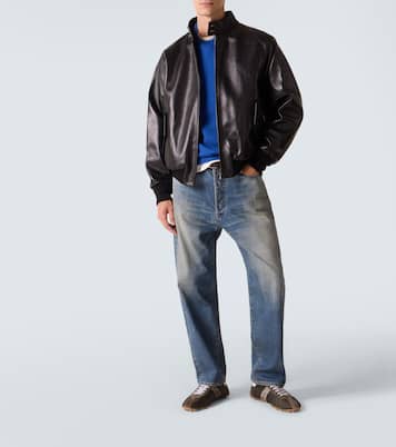 Chaqueta bomber de piel | A.Presse
