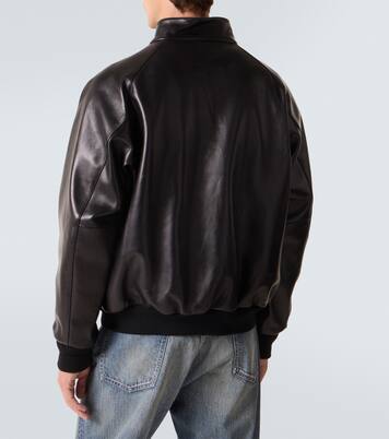Chaqueta bomber de piel | A.Presse