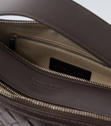 Tribeca Intrecciato leather crossbody bag | Bottega Veneta
