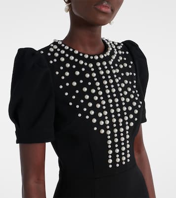 Robe midi Pearly à ornements | Rebecca Vallance