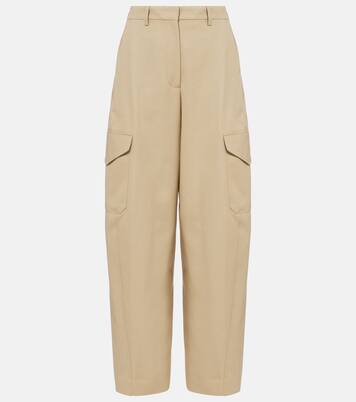 Cocoon cotton and wool cargo pants | Givenchy
