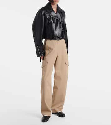 Cocoon cotton and wool cargo pants | Givenchy