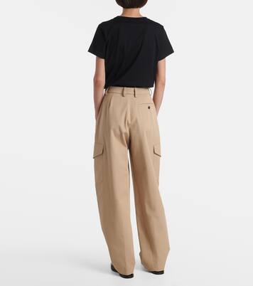 Cocoon cotton and wool cargo pants | Givenchy