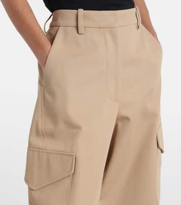 Cocoon cotton and wool cargo pants | Givenchy