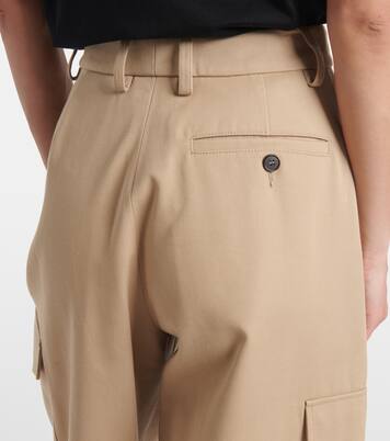 Cocoon cotton and wool cargo pants | Givenchy